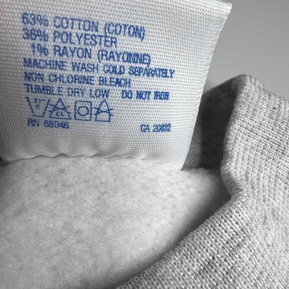 Vintage 90s Miami Hurricanes Sweatshirt XL Tultex Superweight Made in USA Crewne - Picture 5 of 9